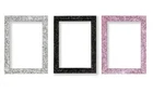 Modern Glitter Range Photo Frame Sparkling Glitter Effect Picture Photo Frame