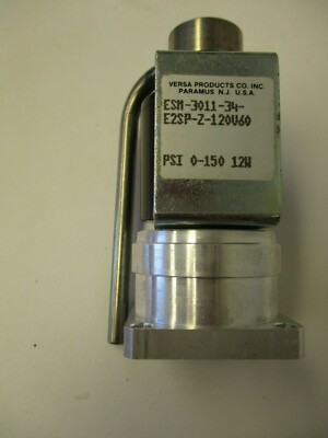 Electrovanne Solénoïde VERSA ESM-3301 - 120V 60Hz, 0-100 PSI, Pour Applications Air/eau