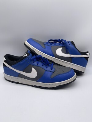 2012 Nike Dunk SB Low Premium CL Game Royal Blue Gray 318019-021 Size 14