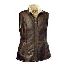 Eastern Counties Leather Womens/ladies Gilly Sheepskin Gilet El177