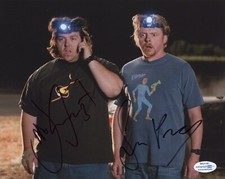 Simon Pegg Nick Frost Paul Autographed Signed 8x10 Photo ACOA 