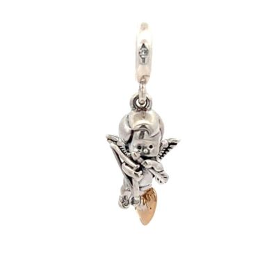 Authentic Pandora Sterling Silver SHINE™ Cupid and You Dangle Bead