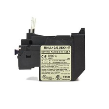 TECO RHU-10/0.25K1 thermal overload relay, Amp range: 0.16  0.25A
