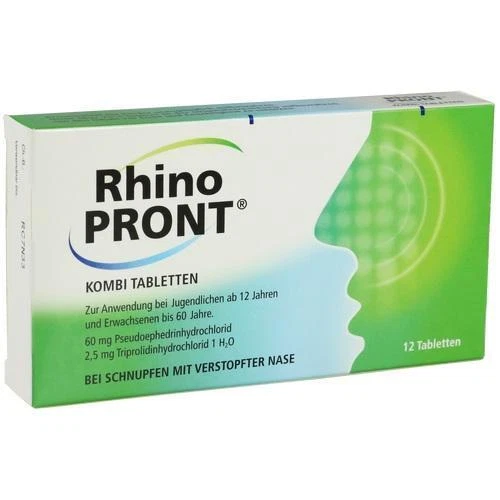 RECORDATI PHARMA GMBH 3x RHINOPRONT Kombi Tabletten 12 St PZN: 7387611