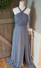 MORILEE NWT by Madeline Gardner 21613 Prom Dress "Slate" Color Size 10