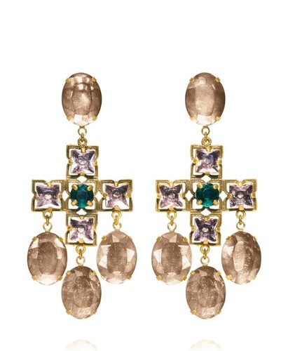 tory burch statement earrings