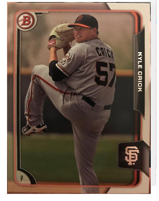 2015 Bowman Draft Picks & Prospects Kyle Crick San Francisco Giants #90