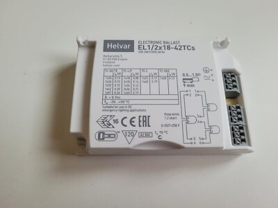 Helvar elektronisches Vorschaltgerät EL1/2x18-42TCs