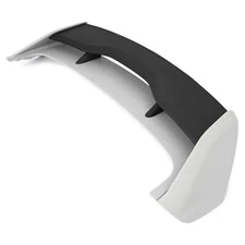 Matte Gray Black Rear Roof Wing Spoiler For 2012-18 Ford Focus Hatchback Models