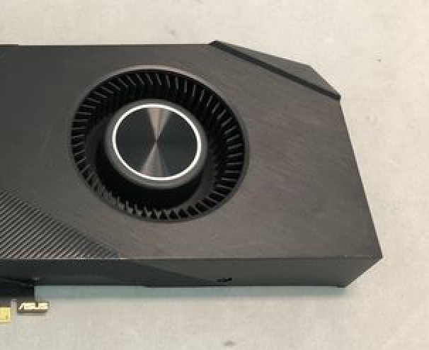 ASUS GeForce RTX 2080 SUPER TURBO-RTX2080S-8G-EVO Black Used F/S from Japan