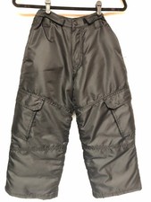 Old Navy Youth Size M 8 Black Snow Pants Adjustable Waist Pocket Outdoor