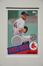 2020 Topps Series 2 1985 Baseball Relic #85TR-CSA Chris Sale Boston Red Sox