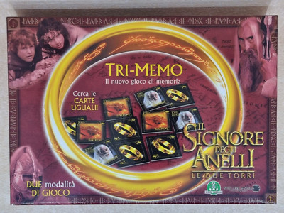 DER HERR DER RINGE DIE ZWEI TÜRME - NEU - TRI-MEMO - 2002 - Kostbare Spiele