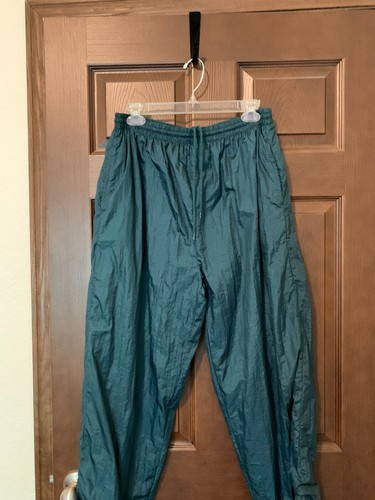 Vintage Unbranded Trackpants Size Large Green - Imagen 3 de 9