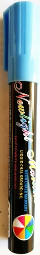 Car Window LED Board Markers Washable Fluorescent Neon 4mm Tip 1 Marker/Pk, Sele - Picture 6 of 13