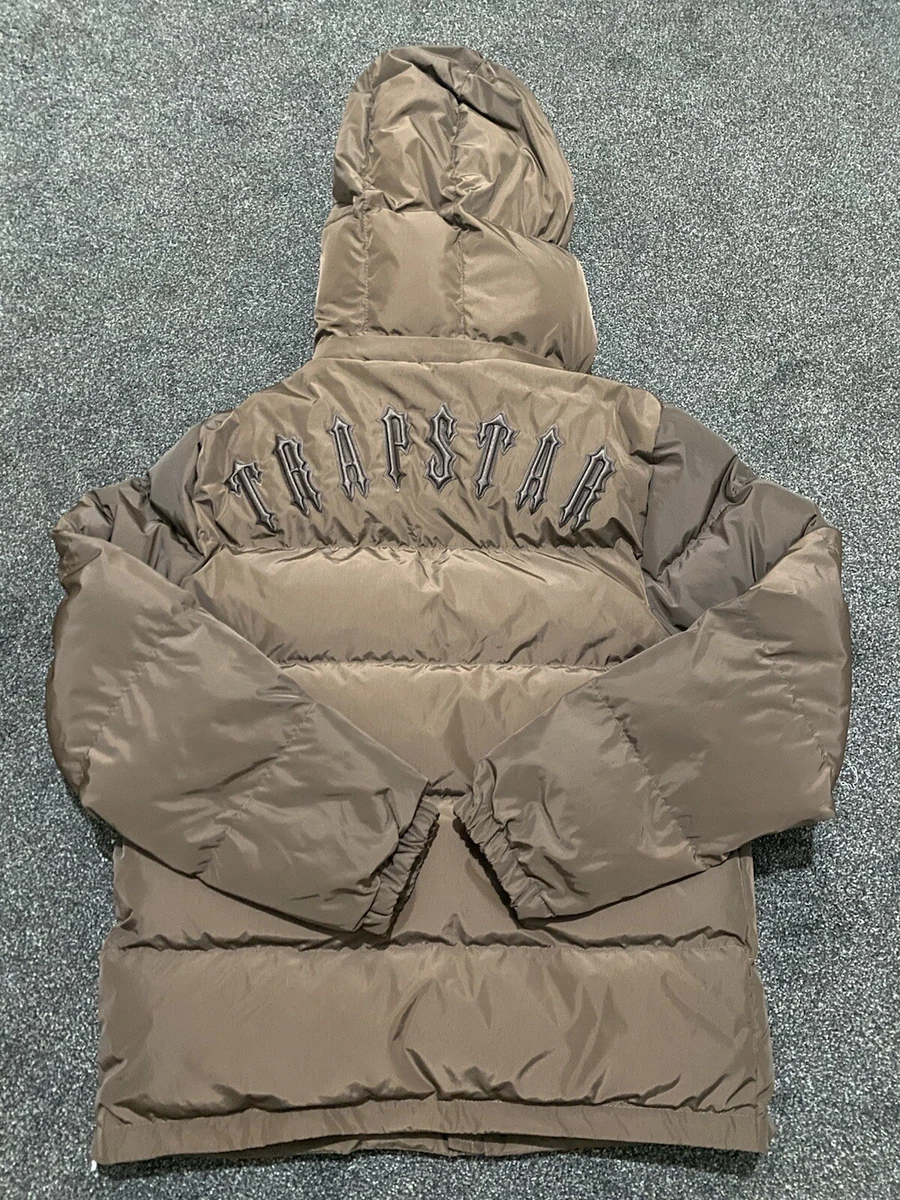 brown trapstar jacket womens