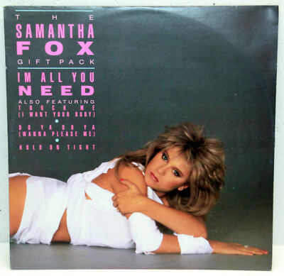 12'' Maxi-Vinyl - SAMANTHA FOX - I´m  All You Need / Touch me