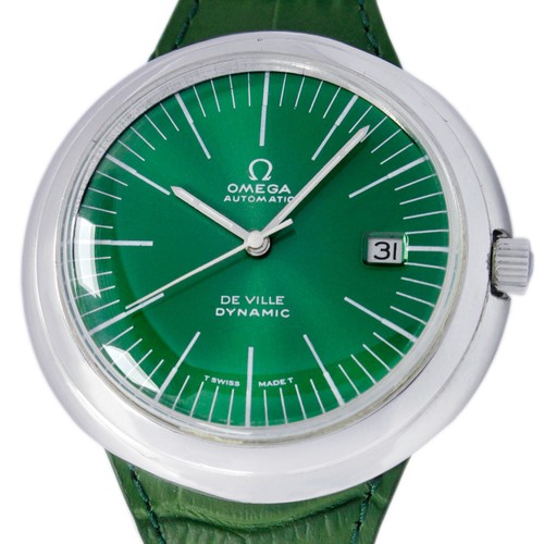 Omega Deville Dynamic Date Green Dial 