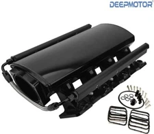 102mm LS1 LS2 LS6 Low Profile Intake Manifold w/ MAP Sensor Port + Fuel Rails