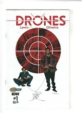 Drones #1 NM- 9.2 IDW Comics 2015 Subscription Variant
