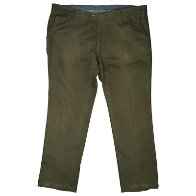 Eurex By BRAX Men's Stretch Jeans Chino 285U XXXL W42 L30 Dark Green Plus Size