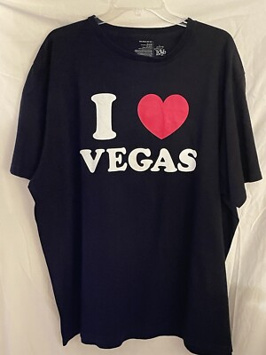 T-shirt Graphique Las Vegas 4x4 Noir - Taille 2XL Homme, Marque Gildan, Occasion En Très Bon état