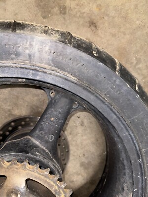 00,01,02 kawasaki zx-6r rear wheel, 41073-1659-E7 | eBay