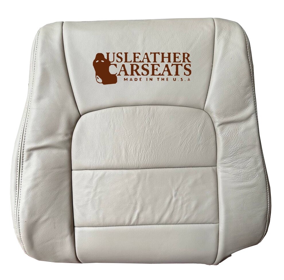 Front Driver Side Replacement Leather Seat Cover Tan For