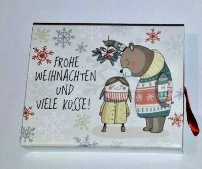 Geschenkschachtel ca. 7x5,5x2cm Weihnachten Advent Nikolaus