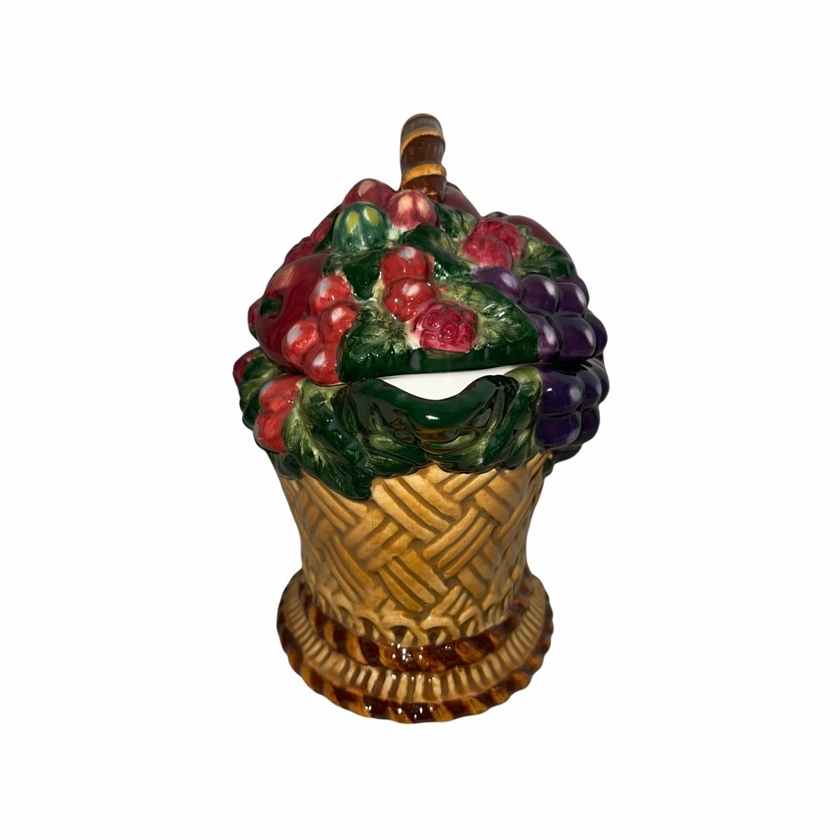 Rare HTF Certified International Cornucopia Raymond Waites Fruit  display picture 1