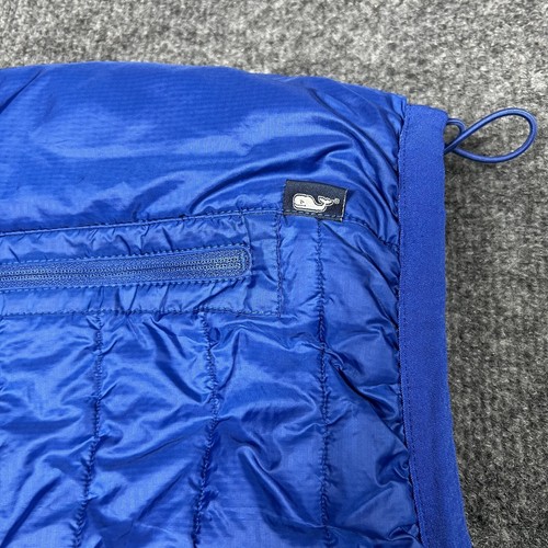 Vineyard Vines Puffer Vest Mens Large Blue Performance Lightweight Quilted - Picture 2 of 11