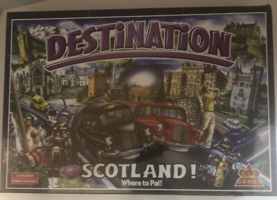 Destination Scotland Board Game - RTL Games - 2007 - Brand New & Sealed