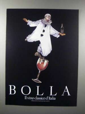 1989 Bolla Wine Ad - Il Vino Classico d'Italia
