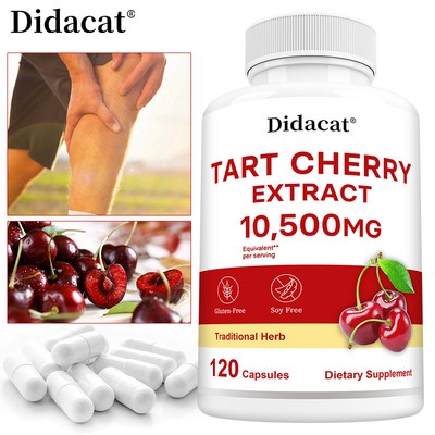 Tart Cherry Extract 10,500Mg - Antioxidant, Joint And Bone Health, Sleep Support