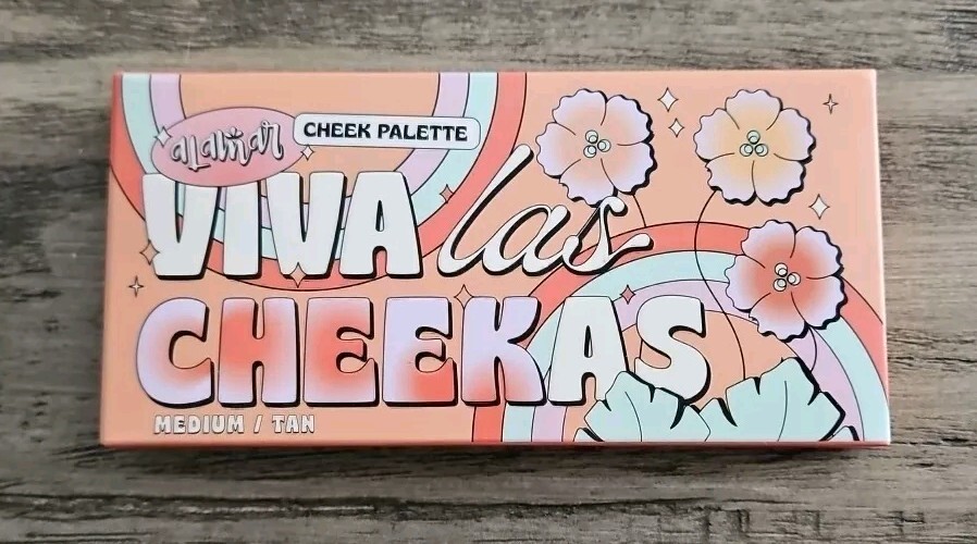 Alamar Viva Las Cheekas Cheek Palette Medium/Tan - New in Box