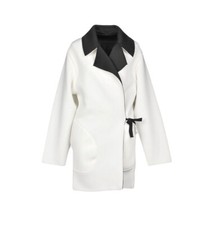 Bolongaro Trevor Blanch Et Noir Coat, New! Rrp £185