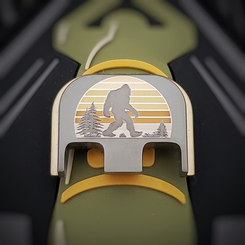 Titanium Glock Back plate Gen 15 Bigfoot, Sasquatch, Yeti eBay