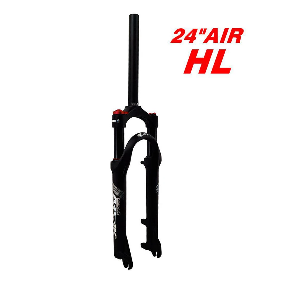 Mountain Bicycle Air Fork 24" Bicycle Suspension Remote Disc Brake QR 9mmx100mm - Image 4 of 4