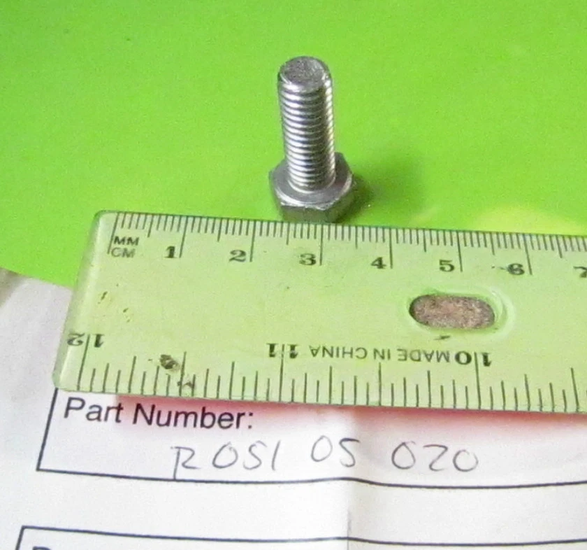 Rickman NOS Zundapp 125 MX y SD 250 Montesa VR 8 X 20 mm Perno p/n R051 05 020 Foto 3 de 3