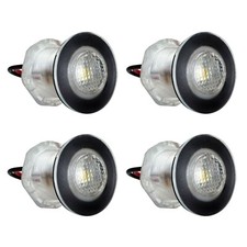 Recpro Livewell Round Led White Rv Courtesy Light 12v Waterproof 4 Pack Recpro Livewell Round Led White Rv Courtesy Light 12v Waterproof 4 Pack