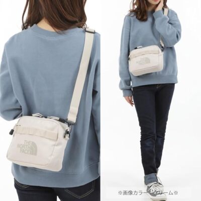 THE NORTH FACE Men's Shoulder Bag WHITE LABEL LOGO CROSS BAG