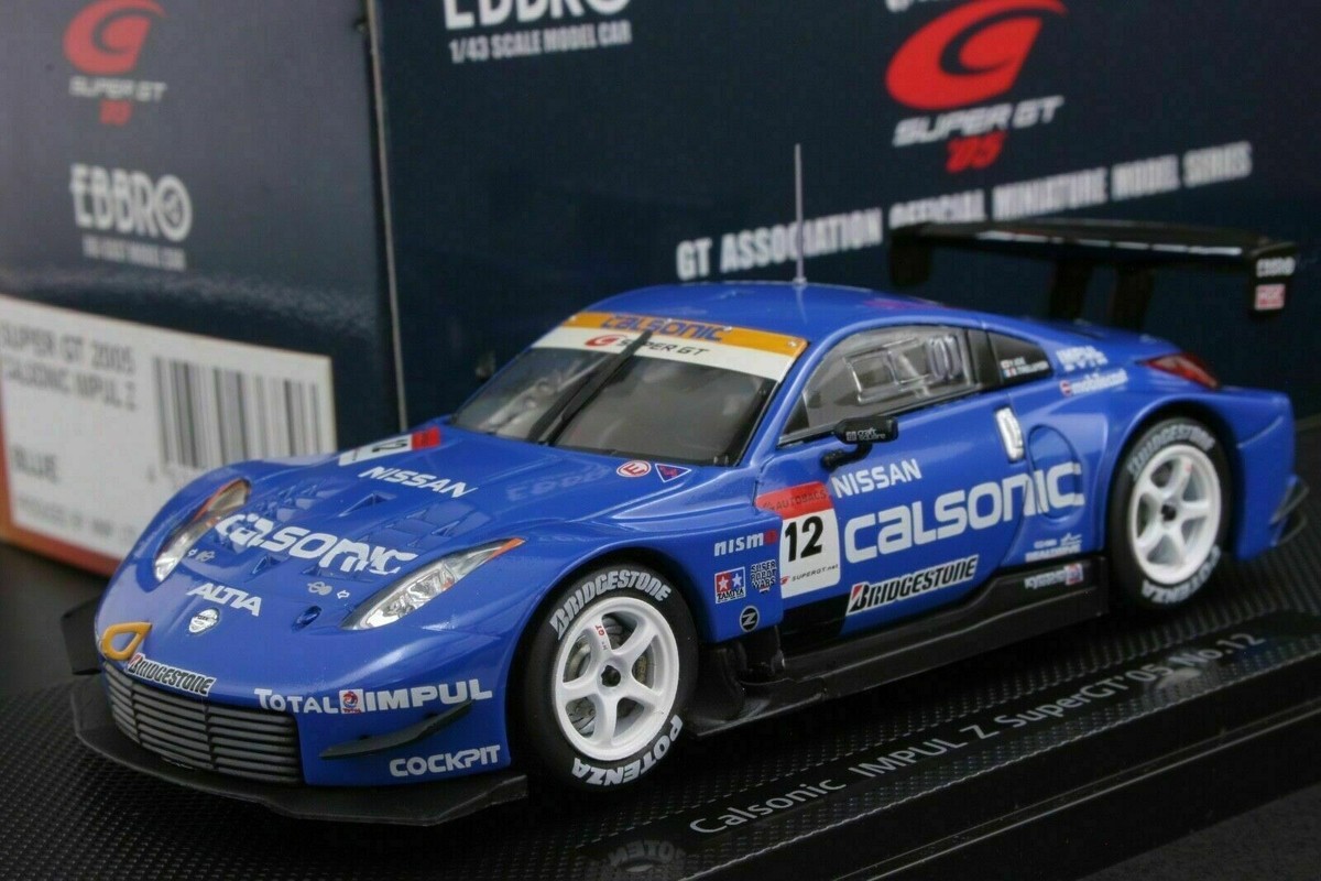 EBBRO 43689 1:43 CALSONIC IMPUL NISSAN FAIRLADY Z SUPER GT