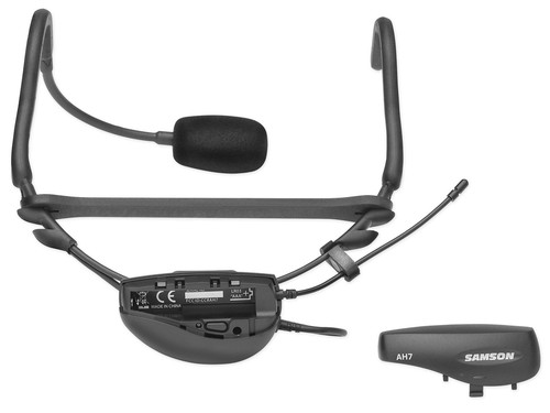 Samson AirLine 77 Wireless AH7-Qe Fitness Spin Headset Microphone Mic System-K6 - Picture 4 of 10