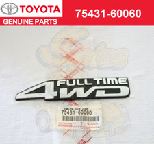 Emblema Original Toyota LandCruiser 80 Series HZJ 4WD Full Time | Pegatina Decorativa