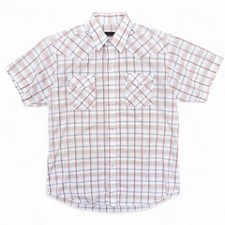 True Vintage Panhandle Slim Western Pearl Snap Cowboy Button Up Rodeo Shirt 17