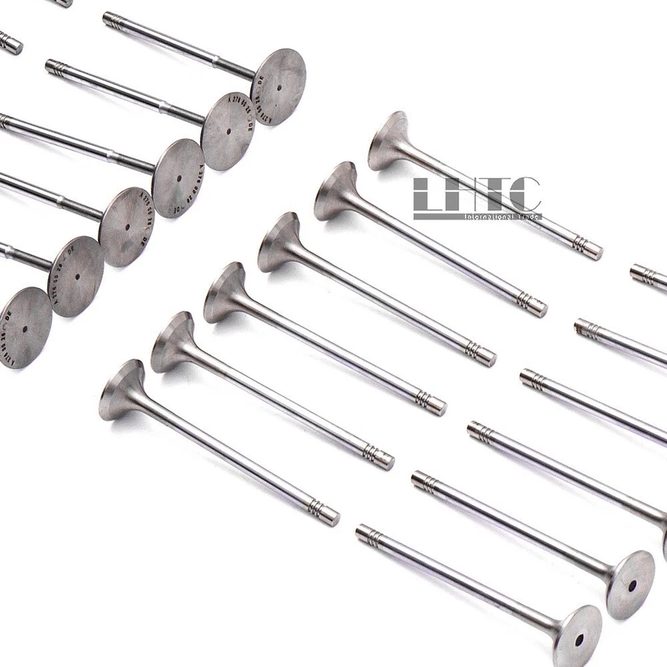 24x Intake & Exhaust Valves For Mercedes-Benz C43 GLC43 AMG GL450 S400 M276 3.0 - Image 2 of 4