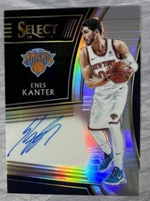 2018-19 PANINI SELECT BASKETBALL ENES KANTER Freedom NY KNICKS AUTO ON CARD /199