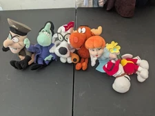 Collectable Vintage Stuffins Sm. Plush Toys From Bullwinkle and Friends