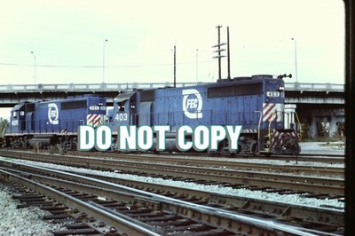 FLORIDA EAST COAST (FEC) 403 & 405 ORIGINAL SLIDE