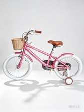 22 Inch Kids Bike Children Girls Bicycle Pink Cycling w/Basket. Great Condition.